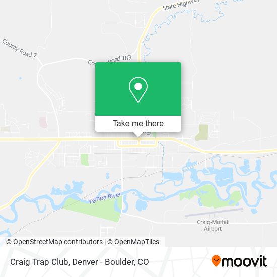 Craig Trap Club map