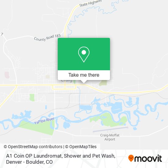 A1 Coin OP Laundromat, Shower and Pet Wash map