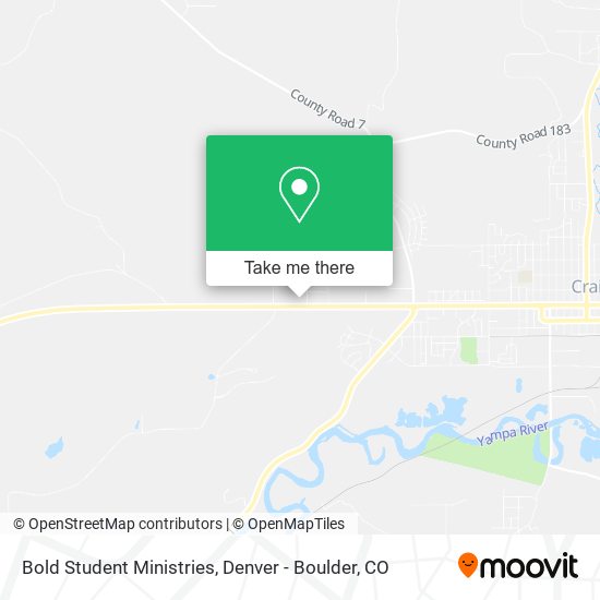 Bold Student Ministries map