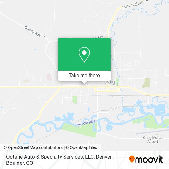 Mapa de Octane Auto & Specialty Services, LLC