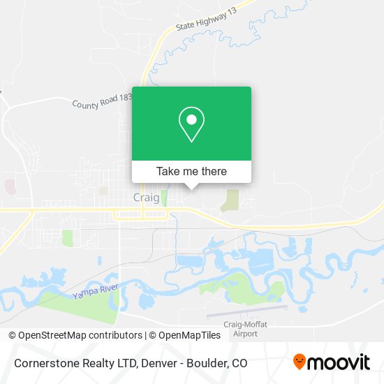 Cornerstone Realty LTD map