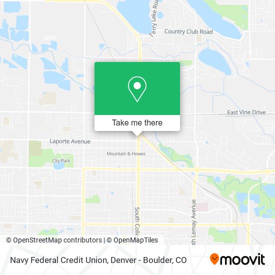 Navy Federal Credit Union map