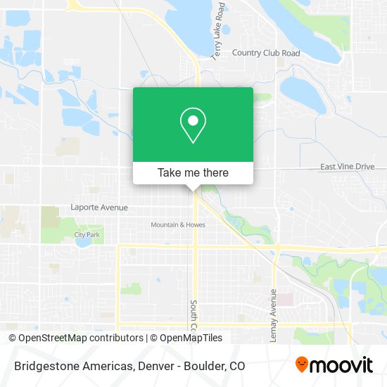Mapa de Bridgestone Americas