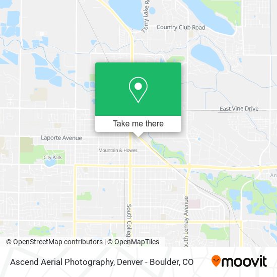 Ascend Aerial Photography map