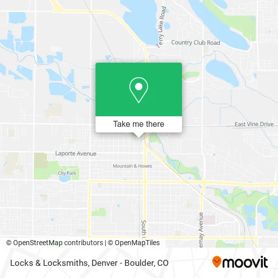 Locks & Locksmiths map