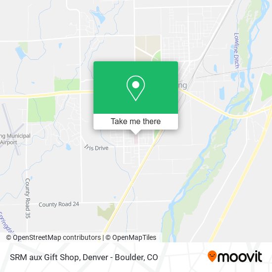 SRM aux Gift Shop map