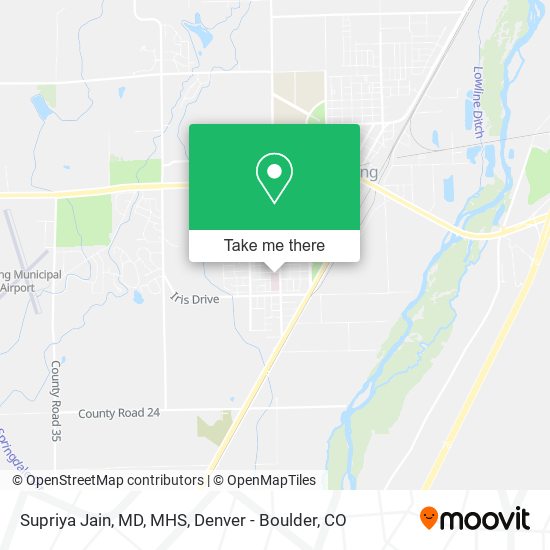 Supriya Jain, MD, MHS map