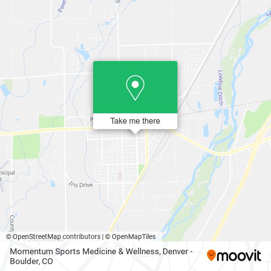 Momentum Sports Medicine & Wellness map
