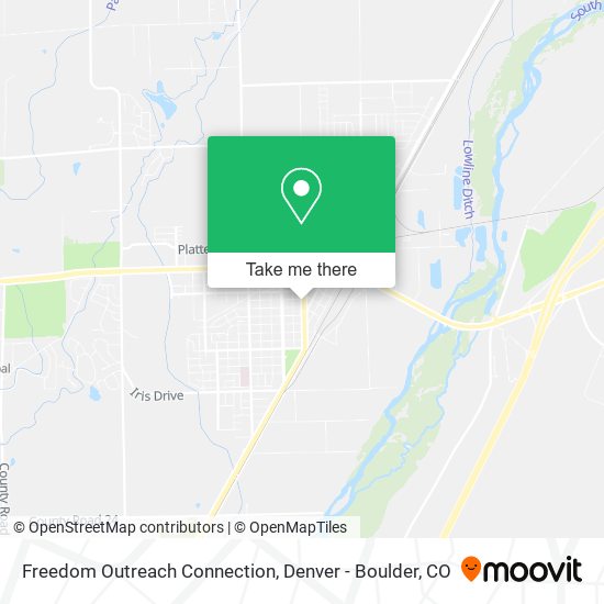 Freedom Outreach Connection map