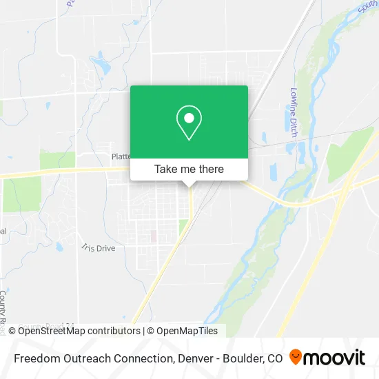 Freedom Outreach Connection map
