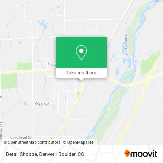 Detail Shoppe map