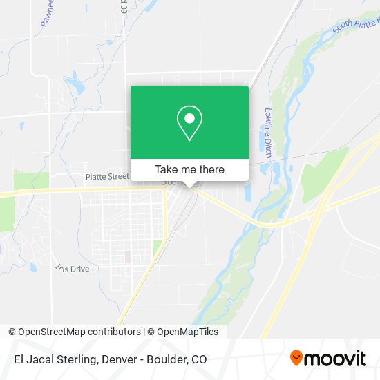 El Jacal Sterling map
