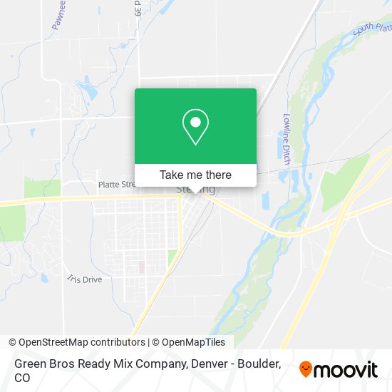 Mapa de Green Bros Ready Mix Company