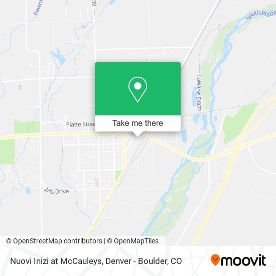 Mapa de Nuovi Inizi at McCauleys