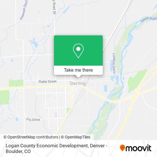 Mapa de Logan County Economic Development