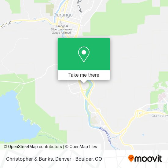 Christopher & Banks map