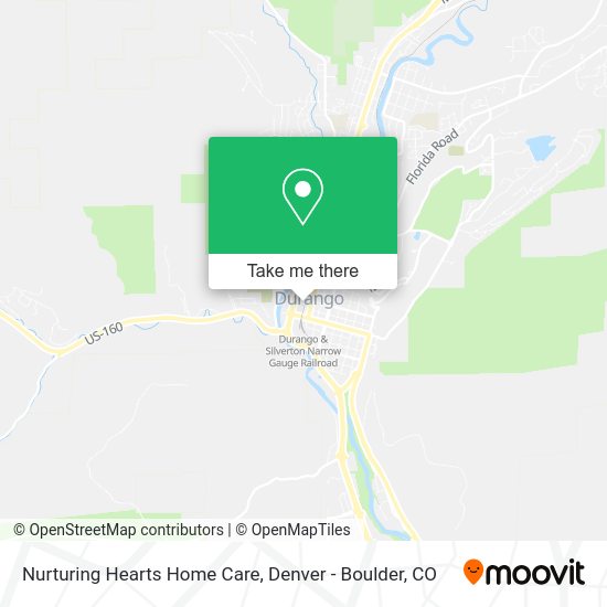 Nurturing Hearts Home Care map