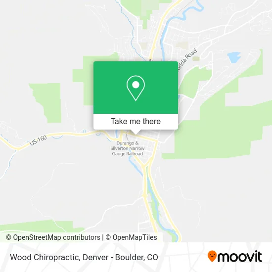 Wood Chiropractic map