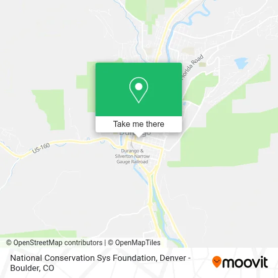 National Conservation Sys Foundation map