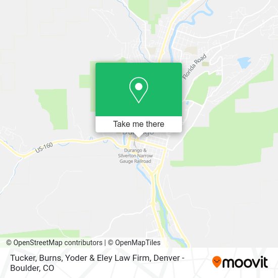 Mapa de Tucker, Burns, Yoder & Eley Law Firm