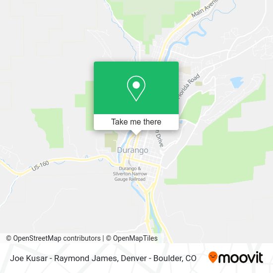 Mapa de Joe Kusar - Raymond James