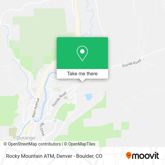 Rocky Mountain ATM map