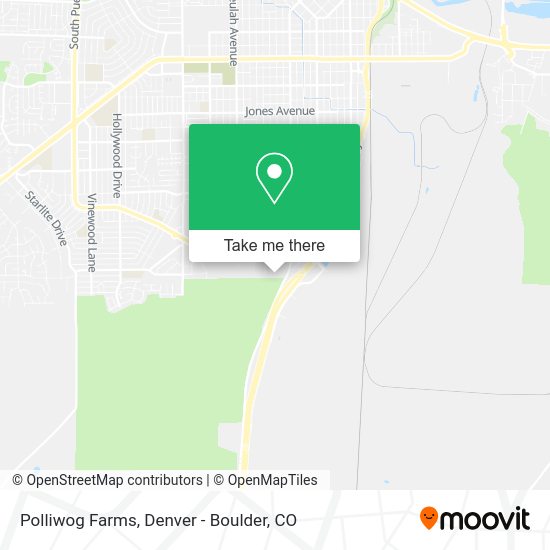 Polliwog Farms map