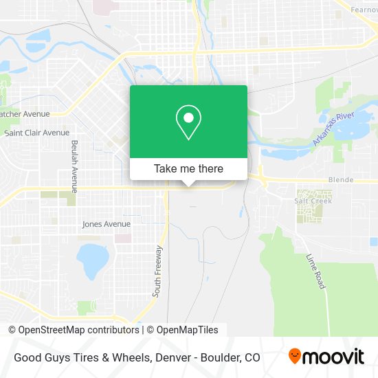 Mapa de Good Guys Tires & Wheels
