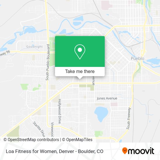 Loa Fitness for Women map