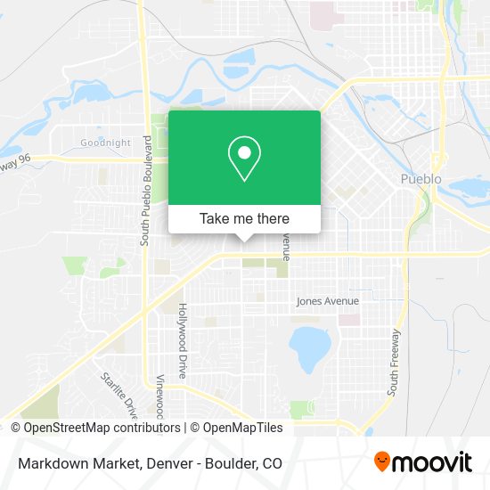 Markdown Market map