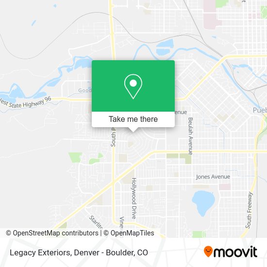 Legacy Exteriors map