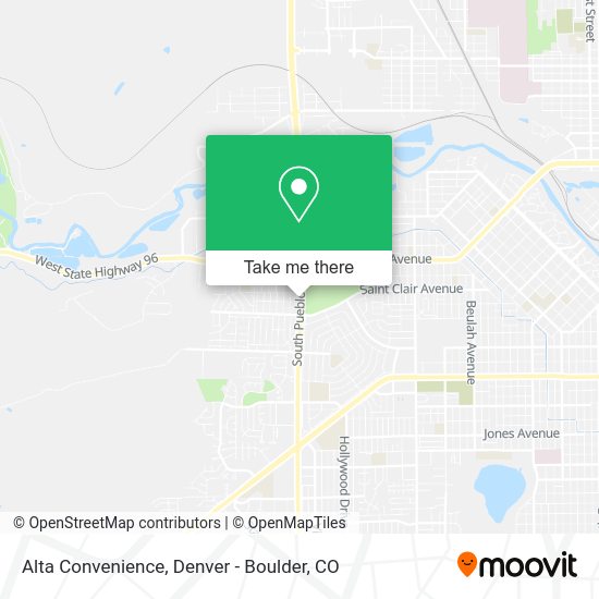 Mapa de Alta Convenience
