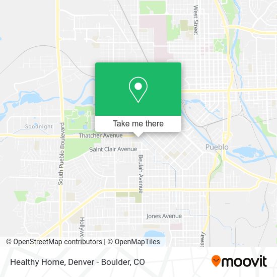 Mapa de Healthy Home