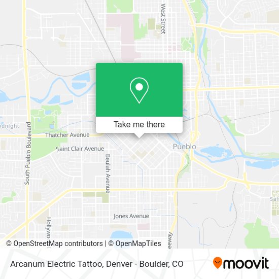 Arcanum Electric Tattoo map
