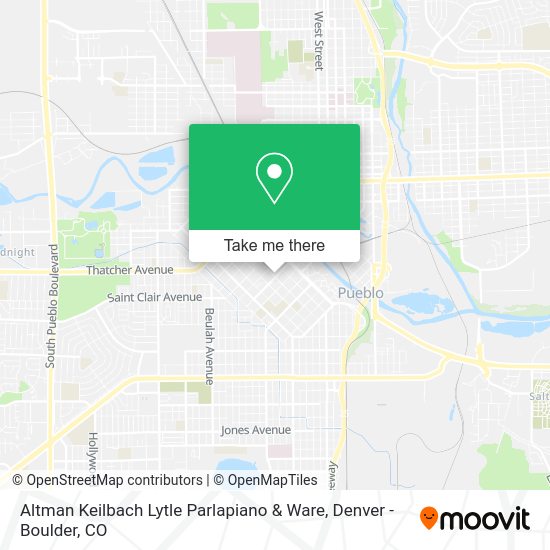 Altman Keilbach Lytle Parlapiano & Ware map