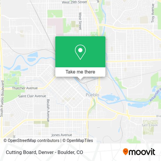 Cutting Board map