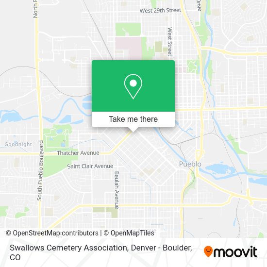 Mapa de Swallows Cemetery Association
