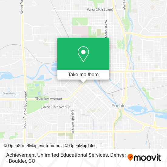Mapa de Achievement Unlimited Educational Services