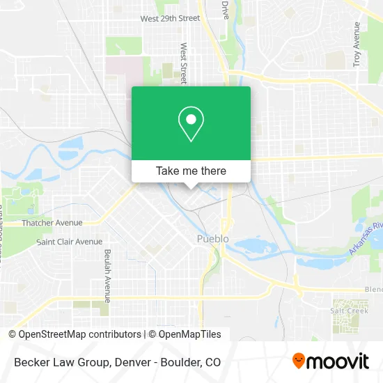 Becker Law Group map