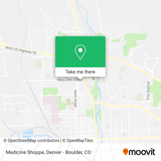 Mapa de Medicine Shoppe