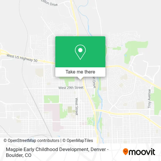 Magpie Early Childhood Development map