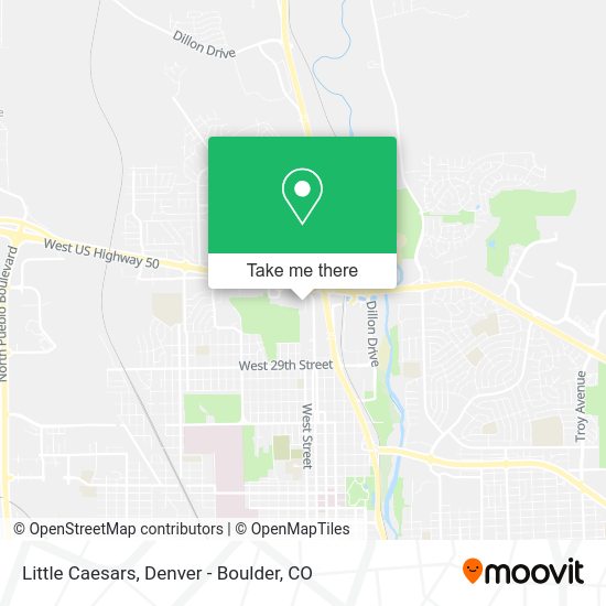 Mapa de Little Caesars