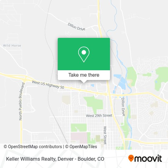 Mapa de Keller Williams Realty