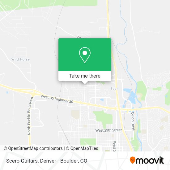 Scero Guitars map