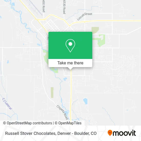 Russell Stover Chocolates map