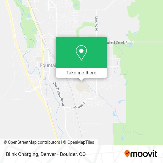 Blink Charging map