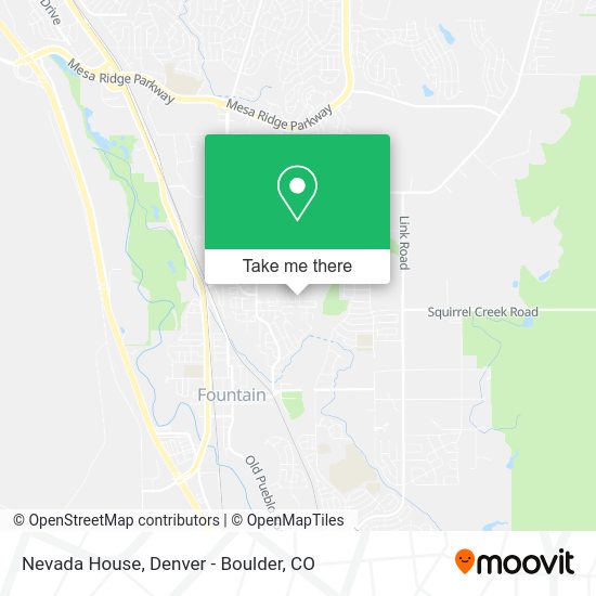 Mapa de Nevada House