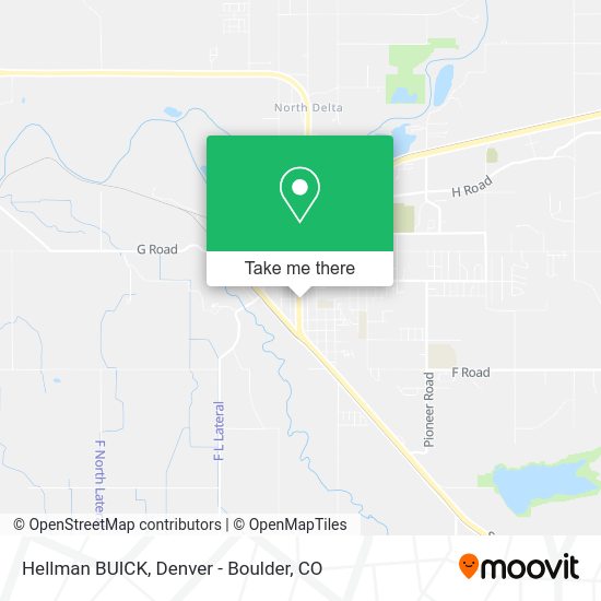 Mapa de Hellman BUICK