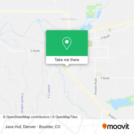 Java Hut map