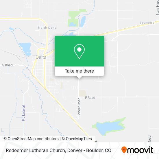Mapa de Redeemer Lutheran Church